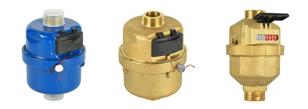 DN15~25mm銅殼容(rong)積式水表